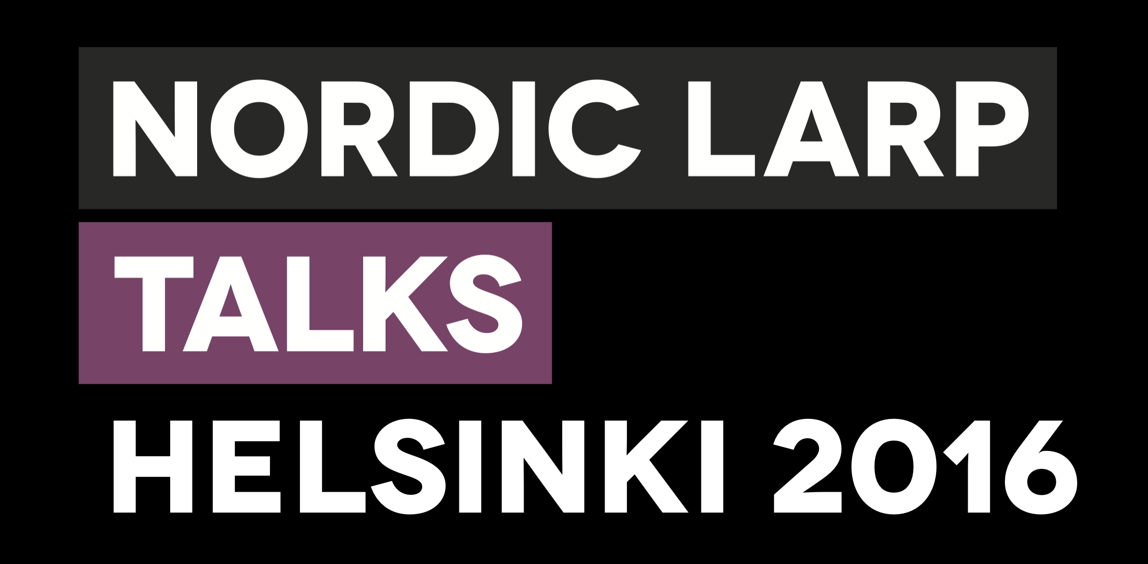 Nordic Larp Talks 2016